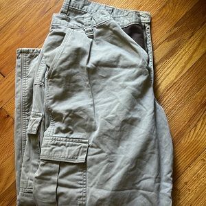 38 x 30 fleece lined cargo pants